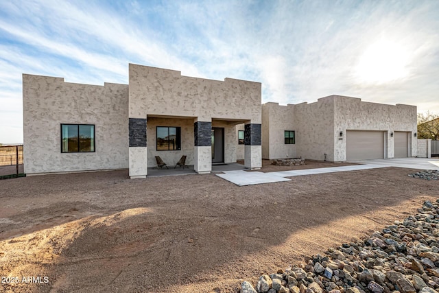 view of southwest-style home