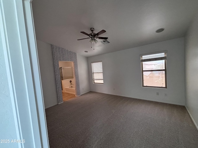 18629 W Fulton St, Goodyear, AZ 85338 - carpeted empty room featuring ceiling fan and baseboards