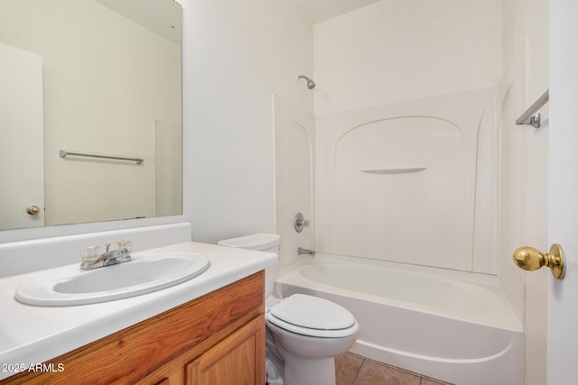 1501 S 122nd Ave, Avondale, AZ 85323 - bathroom featuring vanity, bathtub / shower combination, and tile patterned floors
