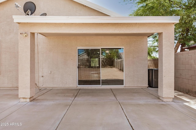 1501 S 122nd Ave, Avondale, AZ 85323 - doorway to property featuring a patio area and stucco siding