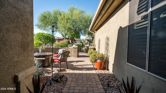 view of patio