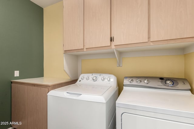 10910 E Sebring Ave, Mesa, AZ 85212 - laundry area featuring washer and dryer and cabinet space