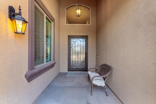 10542 W Electra Ln, Peoria, AZ 85383 - doorway to property with stucco siding