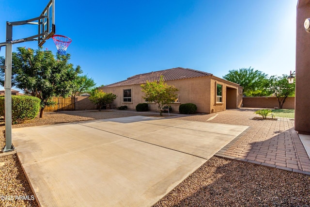10542 W Electra Ln, Peoria, AZ 85383 - view of sport court with a fenced backyard