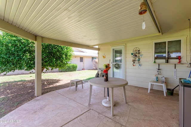 view of patio / terrace