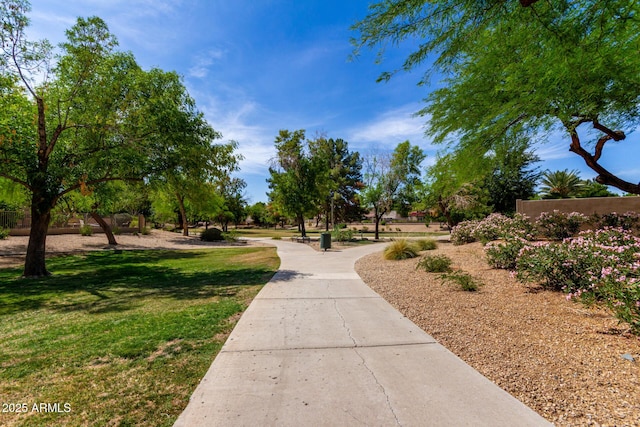 7231 W Lone Cactus Dr, Glendale, AZ 85308 - view of property's community with a lawn