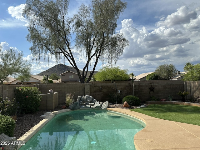 2138 E Williams Dr, Phoenix, AZ 85024 - view of pool with a fenced backyard