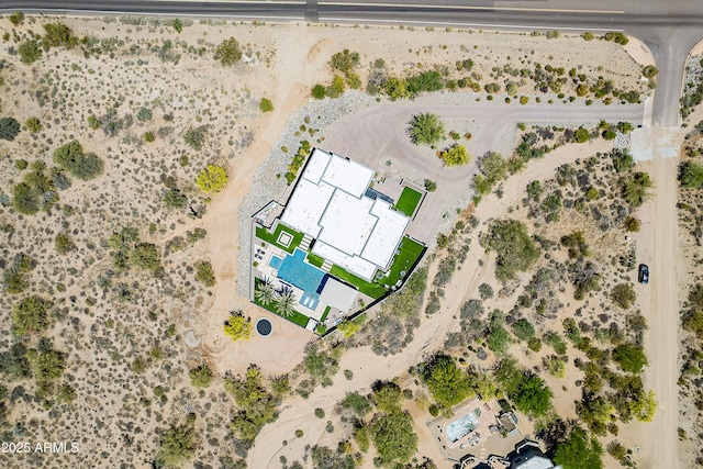 33766 N 86th St, Scottsdale, AZ 85266 - overview of rural landscape with a desert landscape and a pool area