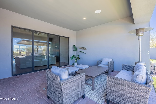33766 N 86th St, Scottsdale, AZ 85266 - view of patio with an outdoor hangout area