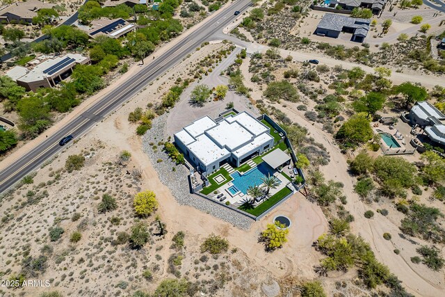 33766 N 86th St, Scottsdale, AZ 85266 - aerial view of a pool