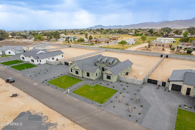 6832 N 178th Ln, Waddell, AZ 85355 - drone / aerial view with a mountain view and a residential view