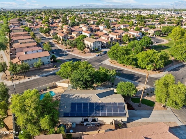1924 S Rome St, Gilbert, AZ 85295 - aerial view of residential area with a mountainous background