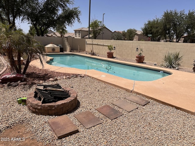 1924 S Rome St, Gilbert, AZ 85295 - view of pool featuring a fenced backyard and a patio