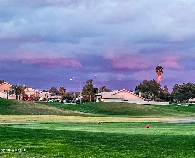 2535 N Pinnule Cir, Mesa, AZ 85215 - view of home's community featuring a yard and golf course view