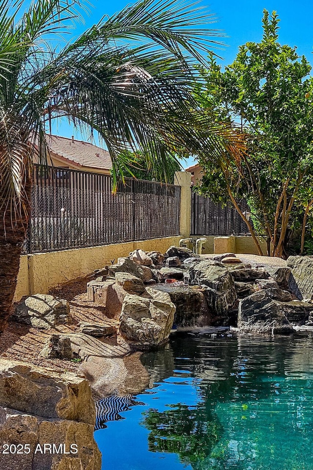 2535 N Pinnule Cir, Mesa, AZ 85215 - view of pool featuring fence