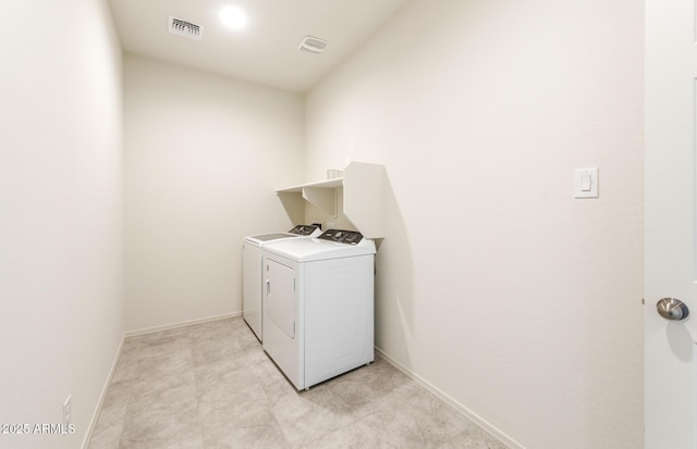 5029 S 252nd Ave, Buckeye, AZ 85326 - laundry area with washing machine and clothes dryer and baseboards