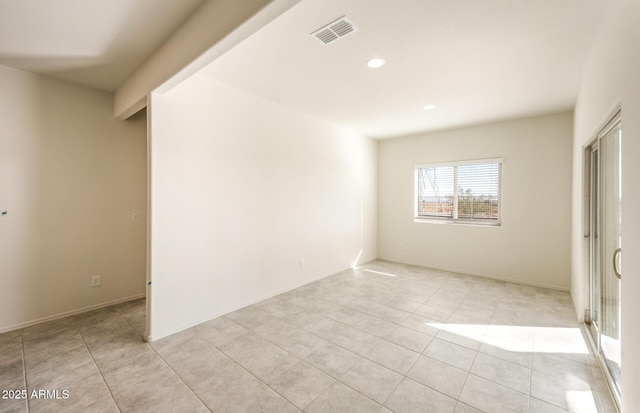 5029 S 252nd Ave, Buckeye, AZ 85326 - unfurnished room featuring light tile patterned floors and recessed lighting
