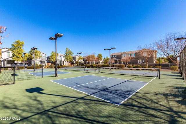 view of sport court