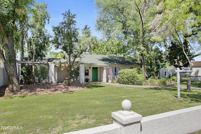 430 N Vineyard, Mesa, AZ 85201 - single story home featuring a front lawn