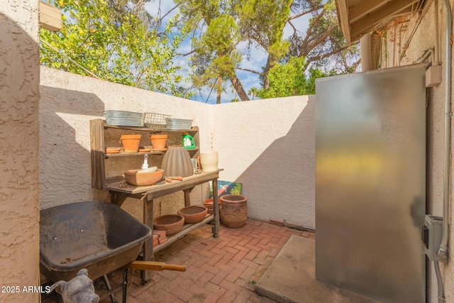430 N Vineyard, Mesa, AZ 85201 - view of patio / terrace featuring a fenced backyard