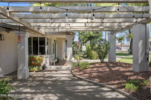 430 N Vineyard, Mesa, AZ 85201 - view of patio / terrace featuring a pergola
