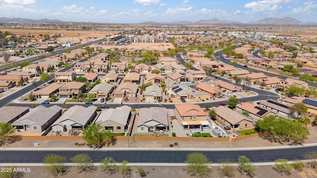1135 E Barrus Dr, Casa Grande, AZ 85122 - aerial view with a residential view and a mountain view