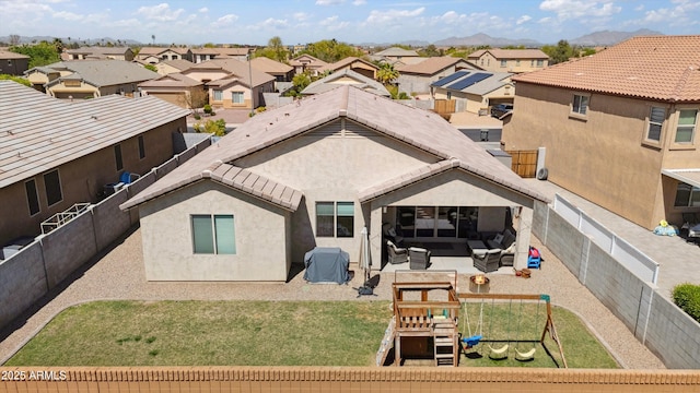 1135 E Barrus Dr, Casa Grande, AZ 85122 - back of house featuring a fenced backyard and a residential view