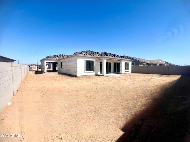 view of rear view of house