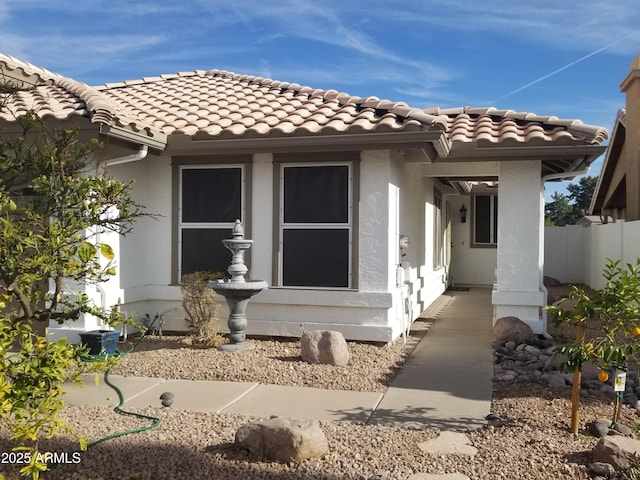 view of property entrance