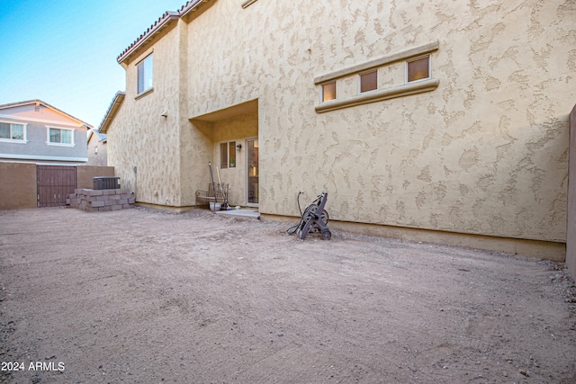 view of rear view of house