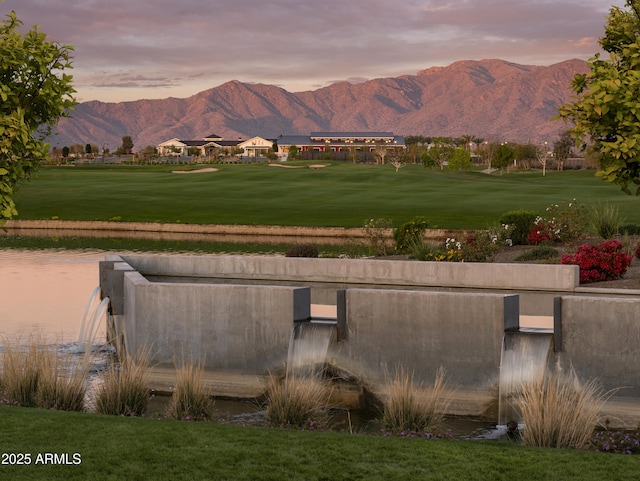 view of mountain feature