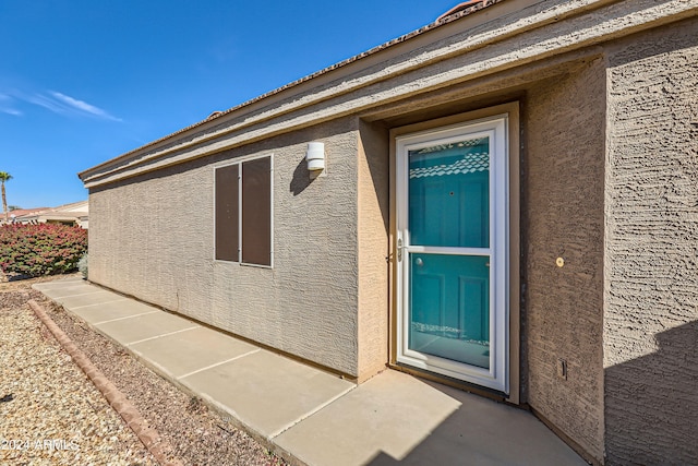 view of property entrance