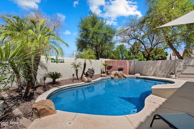 420 S Dodge Dr, Chandler, AZ 85225 - view of pool with a fenced backyard