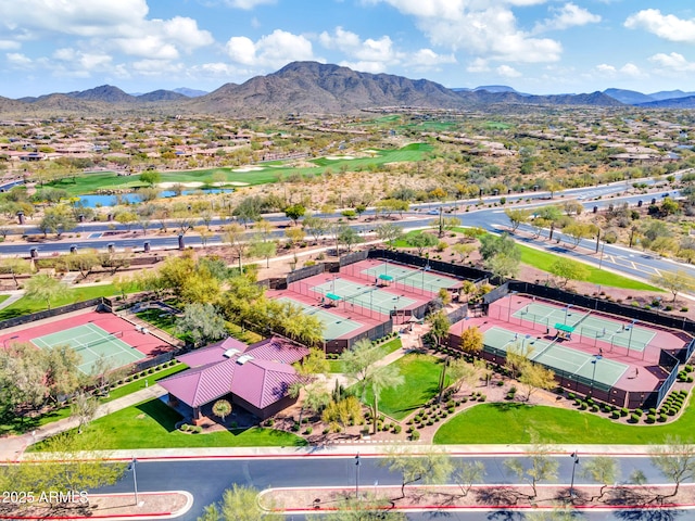 40614 N Key Ln, Anthem, AZ 85086 - drone / aerial view of a water and mountain view