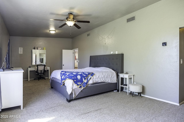 14484 W Jimmie Kerr Blvd, Casa Grande, AZ 85122 - carpeted bedroom featuring baseboards and ceiling fan