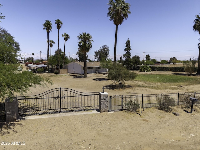 14484 W Jimmie Kerr Blvd, Casa Grande, AZ 85122 - view of front of property featuring a gate and fence