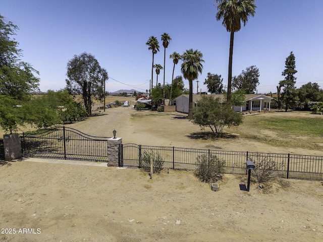 14484 W Jimmie Kerr Blvd, Casa Grande, AZ 85122 - view of yard featuring a gate and fence