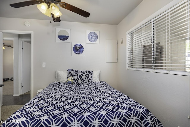 14484 W Jimmie Kerr Blvd, Casa Grande, AZ 85122 - bedroom featuring wood finished floors and a ceiling fan