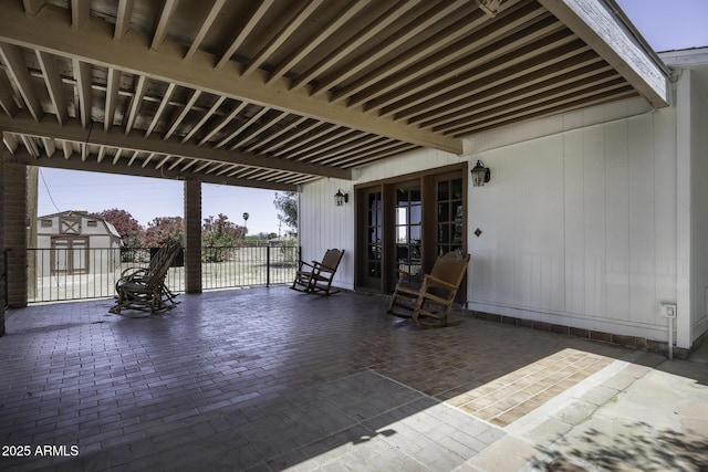 14484 W Jimmie Kerr Blvd, Casa Grande, AZ 85122 - view of patio / terrace with french doors