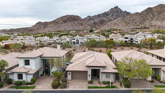 3120 E Squaw Peak Cir, Phoenix, AZ 85016 - mountain view featuring a residential view