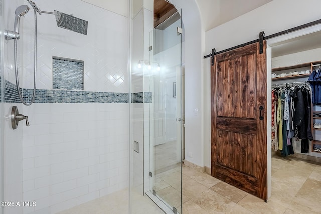 16254 N 48th Way, Scottsdale, AZ 85254 - full bath with a stall shower and a walk in closet