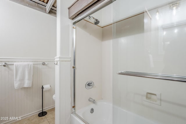 16254 N 48th Way, Scottsdale, AZ 85254 - full bathroom featuring bathing tub / shower combination and tile patterned floors