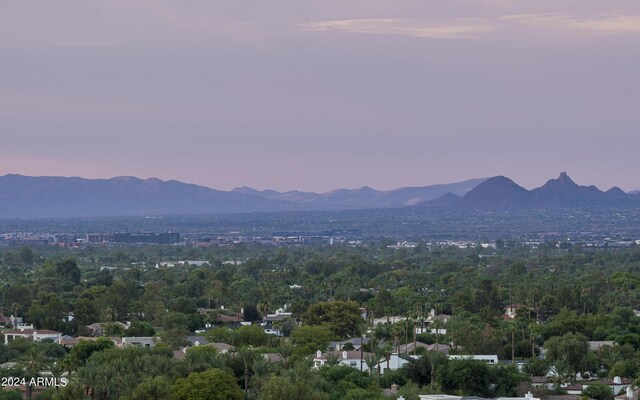 view of mountain feature