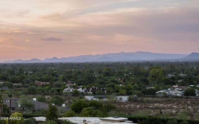 view of mountain feature