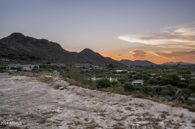 view of mountain feature