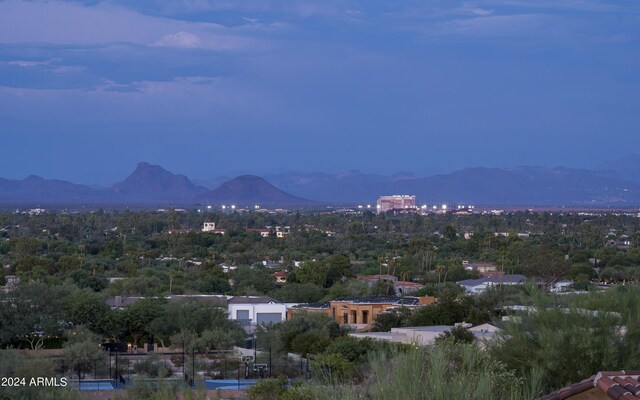 view of mountain feature