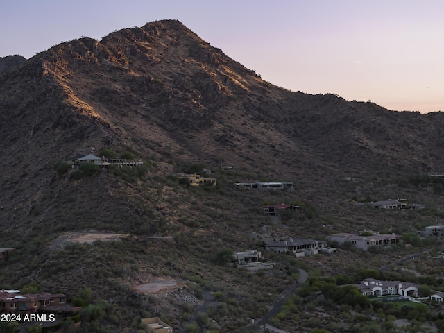 view of mountain feature