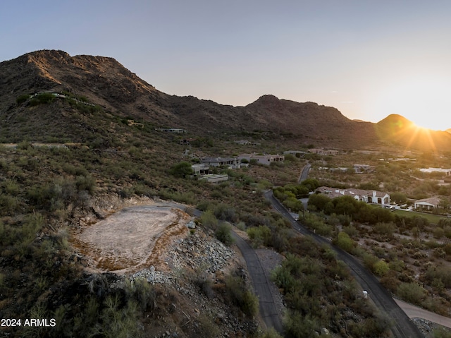 view of mountain feature