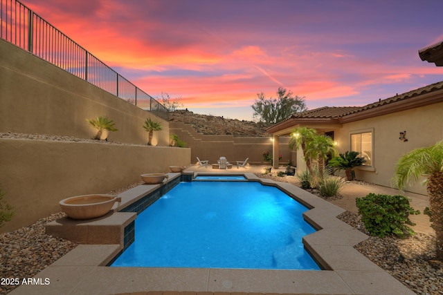 2722 W Hiddenview Dr, Phoenix, AZ 85045 - view of pool featuring a patio area