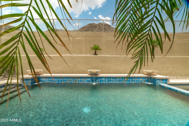 2722 W Hiddenview Dr, Phoenix, AZ 85045 - outdoor pool featuring a diving board